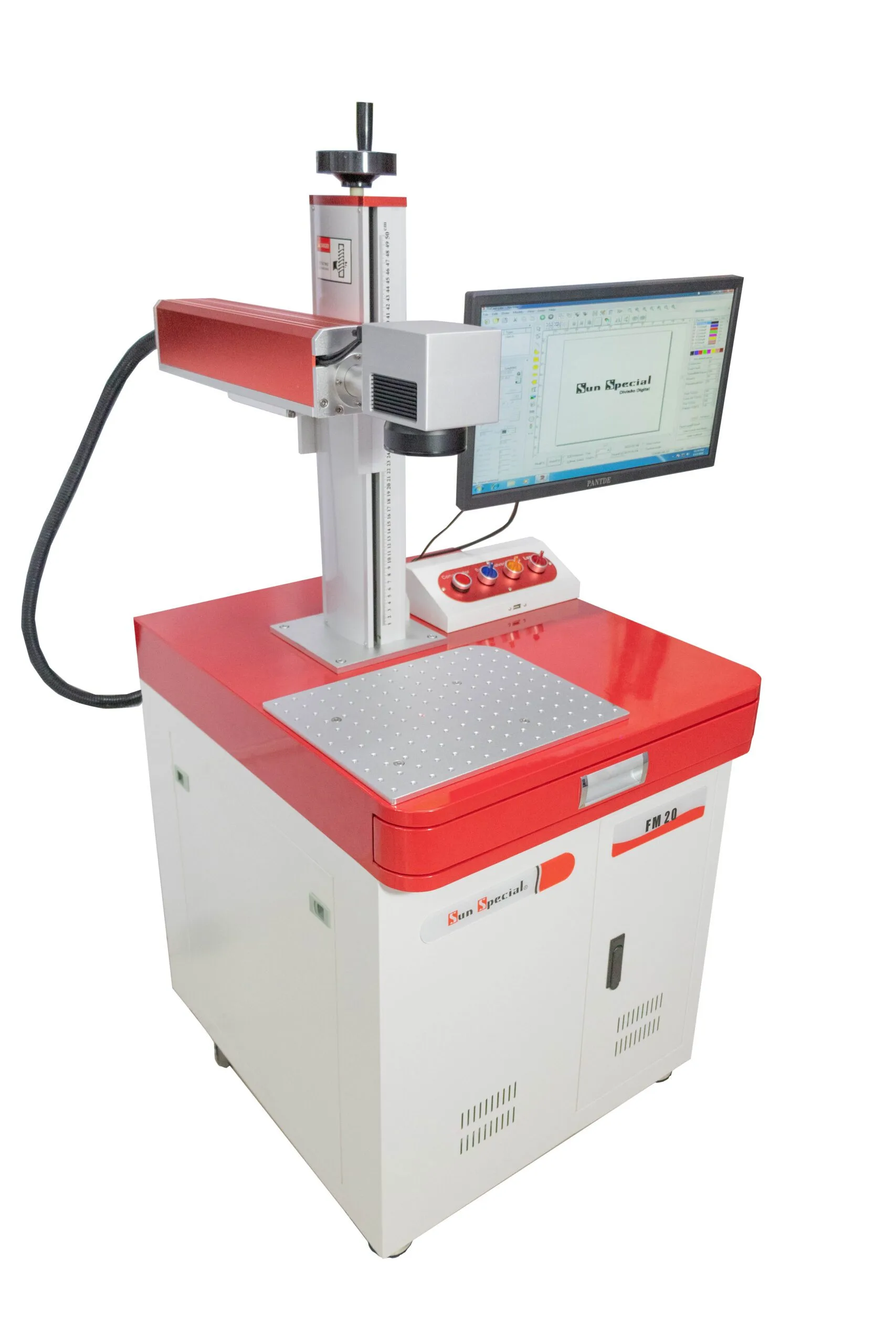 MÁQUINA GRAVAÇÃO LASER FIBER GALVANOMÉTRICA 20W 220V 50/60HZ FM20 - SUN SPECIAL - Imagem 5